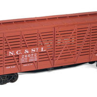 40' Wood Stock Car - Kit -- Nashville, Chattanooga & St. Louis #26072 (Boxcar Red)