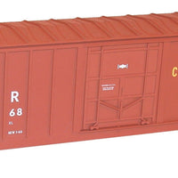 50' Exterior-Post Modern Boxcar - Kit -- Pennsylvania Railroad