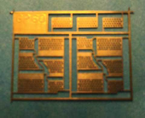 Brass Diesel Steps For Railpower Shells -- GP60B, GP60M