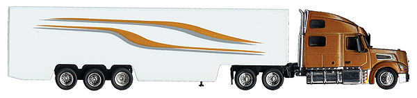 Volvo VT880 Tractor with Trailer -- Bronze