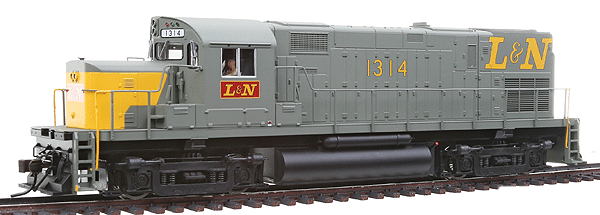 Alco C420 Phase 2B, Dynamic Brakes w/Sound & DCC - Master(R) Gold -- Louisville & Nashville #1314, Low Nose, w/Nose Light