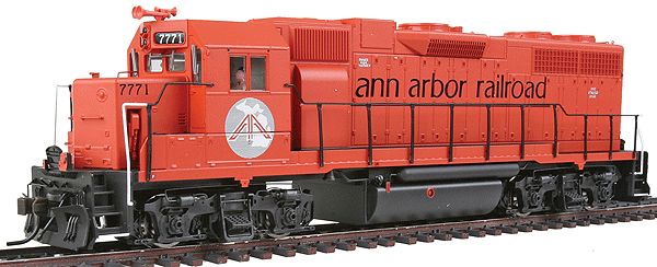 EMD GP38 w/Sound & DCC - Master(R) Gold -- Ann Arbor #7771