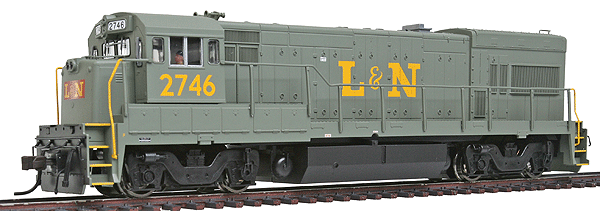 GE U23B w/Low Nose w/Sound & DCC - Master(R) Gold -- Louisville & Nashville #2746 w/Nose Light