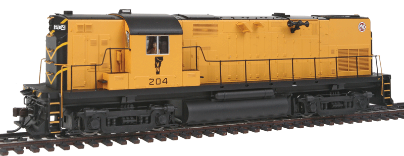 Alco C420 Phase I High Nose No Dynamics w/Sound & DCC - Master(R) Gold -- Vermont Northern #204 (yellow, black)