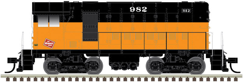 Alco HH600/660 w/Sound & DCC - Master(R) -- Milwaukee Road #983 (1959 Renumber)