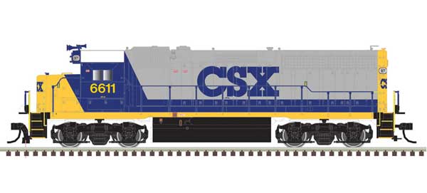 EMD GP40 - LokSound and DCC - Master(R) Gold -- CSX 6641 (Bright Future, gray, blue, yellow)