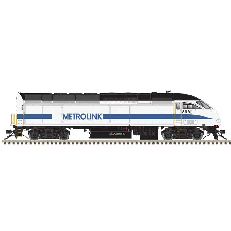 Motive Power Industries MP36PH-3C - Sound and DCC - Master Gold -- Metrolink #894 (red, white, blue, Renewable Fuel Decal)