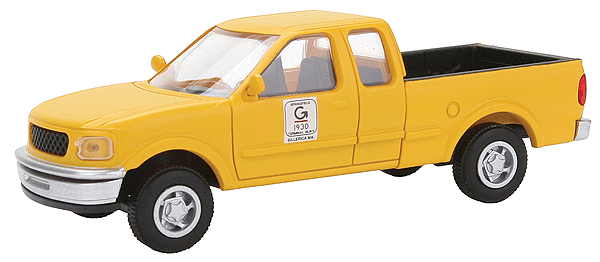Ford F150 Maintenance-of-Way Pickup Truck -- Guilford (yellow)