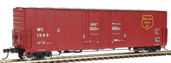 Evans 53' Double Plug-Door Boxcar -- Wisconsin Central #1040