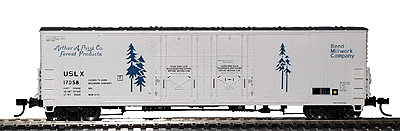 Evans 53' Double Plug-Door Boxcar -- Bend Millwork #17058