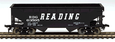 50-Ton 2-Bay Offset Side Open Hopper -- Reading