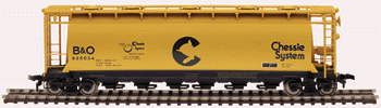 6-Bay Cylindrical Hopper -- Chessie #2