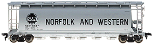 6-Bay Cylindrical Hopper -- N&W