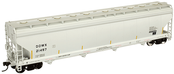 Atlas MasterLine(R) ACF(R) 5800 Plastics Hopper -- Dow Chemical #21497 (gray, black, yellow, red, sand)