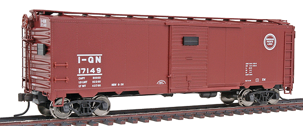 Master Line(R) 1932 ARA 40 Steel Boxcar -- Missouri Pacific (I-GN) #17149 (brown, white; Body Style #1)