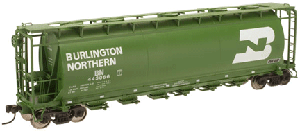 Atlas Master(TM) 6-Bay Cylindrical Hopper -- Burlington Northern #443066