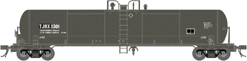 GATX 20,700-Gallon Tank Car - Ready to Run - Master(R) -- S.M.Brooks TJRX #1311 (black)