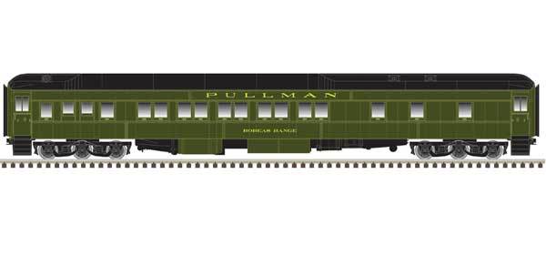 Pullman Heavyweight Plan 3973 10-1-1 Sleeper - Ready to Run -- Pullman MacIntyre Range (Pullman Green, black)