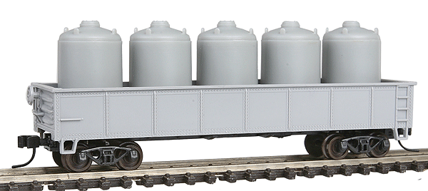 42' Gondola w/Removeable Cement Container Load -- Undecorated