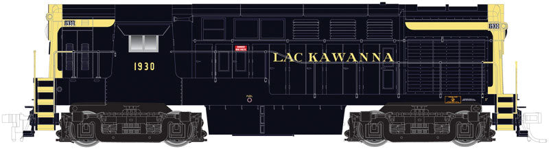 FM H16-44 Late Body w/DCC - Master(R) -- Erie Lackawanna #1934 (DLW Transition Scheme, black, yellow)