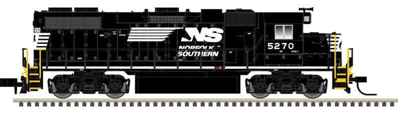 EMD GP38-2 w/LokSound & DCC - Master(R) -- Norfolk Southern #5300 (black, white, Horse Head Logo)