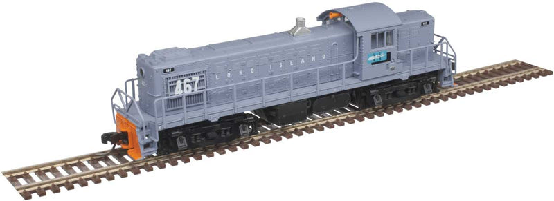 Alco RS1 - Standard DC - Classic -- Long Island 467 (Early 1950s, gray, blue)