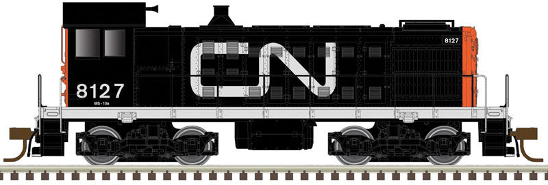 Alco S2 - Standard DC - Master Silver(R) -- Canadian National #8139 (black, red, white)