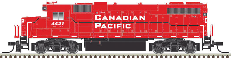 EMD GP38-2 Phase II - LokSound and DCC -- Canadian Pacific 4401 (red, white)