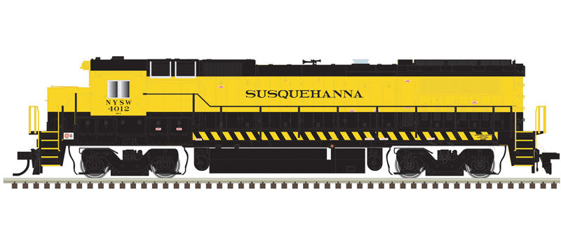GE Dash 8-40B - LokSound and DCC - Master(R) Gold -- New York, Susquehanna & Western #4024 (yellow, black)