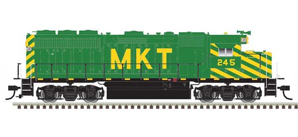 EMD GP40 - LokSound and DCC - Master(R) Gold -- Missouri-Kansas-Texas 239 (green, yellow)