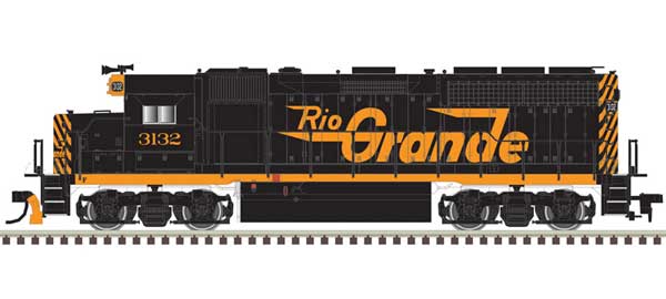 EMD GP40 - LokSound and DCC - Master(R) Gold -- Denver & Rio Grande Western 3152 (black, orange)