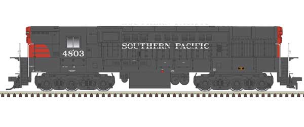 FM H-24-66 Phase 1B Trainmaster - LokSound & DCC -- Southern Pacific #4810 (gray, red)