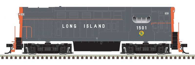 Fairbanks-Morse H16-44 - Sound and DCC - Master(R) Gold -- Long Island #1501 (gray, orange Dashing Dan)