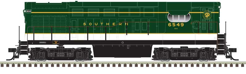 Fairbanks-Morse H16-44 - Sound and DCC - Master(R) Gold -- Southern Railway AGS #6546 (green, gold, white)
