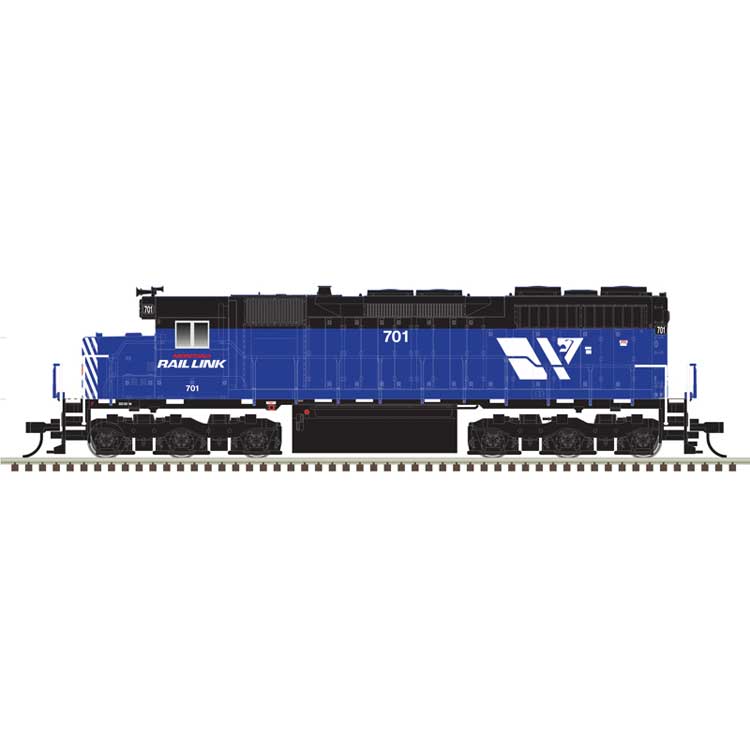 EMD SD35 Low Nose - LokSound and DCC - Master(R) Gold -- Montana Rail Link #701 (blue, black)