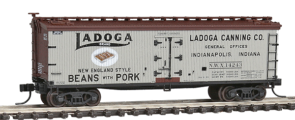 Atlas Master(R) 40' Wood Reefer Assembled -- Ladoga Canning Company #14243