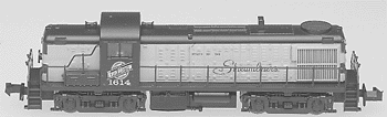 RS-3 Locomotive -- Undecorated
