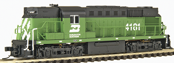 Alco RS11 w/DCC - Master(R) -- Burlington Northern #4181 (green, black, white)