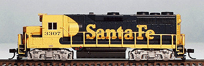Diesel EMD GP35 Powered -- Atchison Topeka & Santa Fe #3307