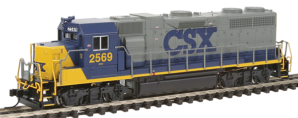 EMD GP38-2 Low Nose - Standard DC - Master(R) -- CSX #2569