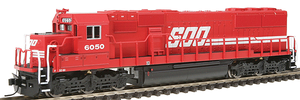 Diesel EMD SD60 Powered - No Decoder -- Soo Line #6050