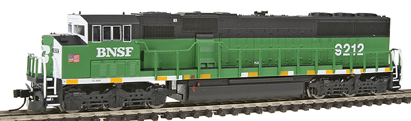 EMD SD60M 3 Window Cab w/DCC - Master(R) -- Burlington Northern Santa Fe (BN Paint) #9212