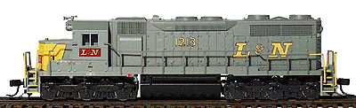 Diesel EMD SD35 Powered w/Decoder Low Nose -- L&N