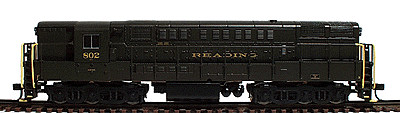 Diesel F-M H2466 "Train Master" Powered-with decoder -- Reading #802