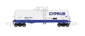 Master Line(TM) Kaolin Tank Car, Assembled -- Cyprus #77832-1
