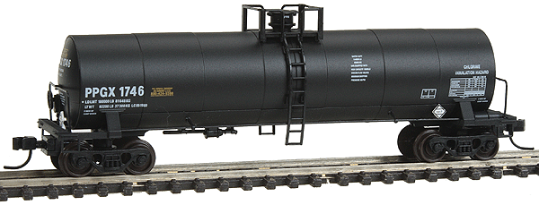 Master(R) ACF 17,360-Gallon Insulated General Service Tank Car - Ready to Ru -- PPGX #1746 (black, No Logo)