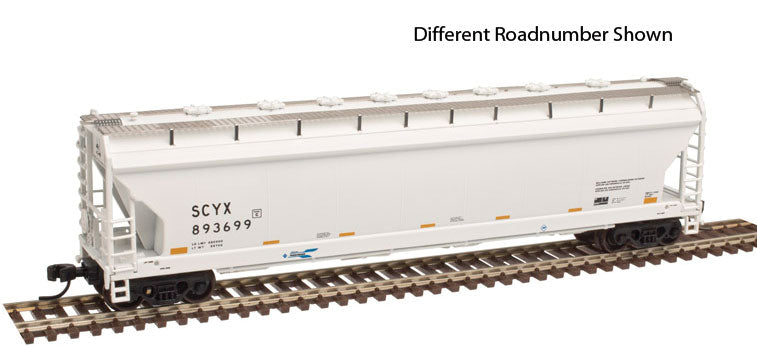 Pressureaide Centerflow Hopper - Ready to Run - Master(R) -- First Union SCYX #893724 (gray)