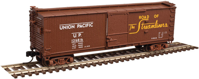 USRA 40' Double Sheathed Wood Boxcar - Ready to Run - Master(R) -- Union Pacific #126900