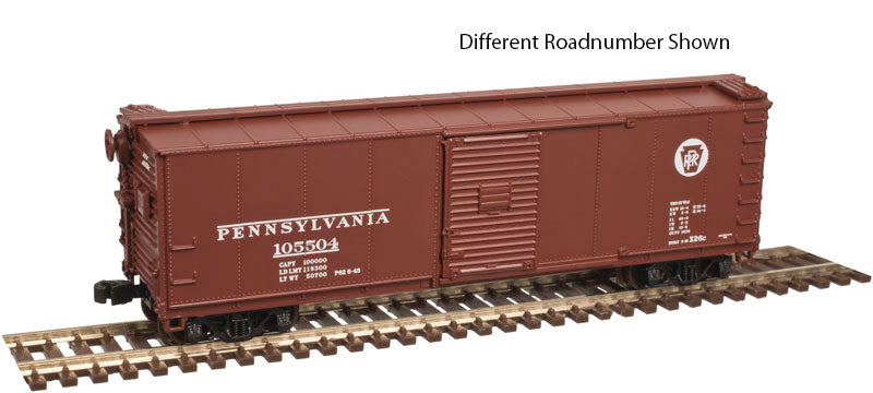 USRA Steel Rebuilt Boxcar - Ready to Run - Master(R) -- Pennsylvania Railroad #105533 (Tuscan, Circle Keystone Logo)