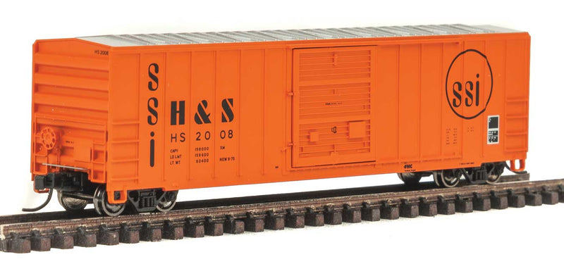 PS-1 40' Boxcar w/6'Door - Ready to Run - Master(R) -- New York, Susquehanna & Western #401 (Boxcar Red)